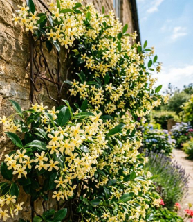 Trachelospermum jasminoides ‘Lutea’
